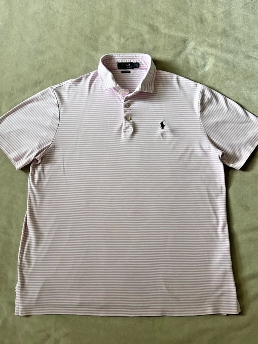 Polo Ralph Lauren Mens Collared Polo Size L